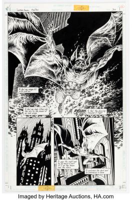Enrique Alcatena Batman Legends of the Dark Knight Annual #5 Story Page 30 Original Art (DC, 1995). | Heritage