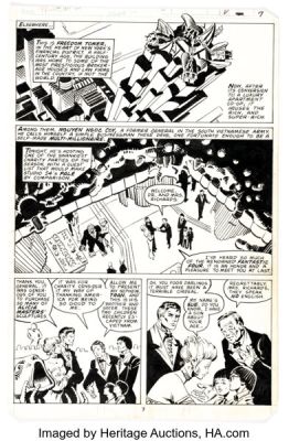 Frank Miller and Bob Wiacek Marvel Team-Up #100 Karma First Appearance Issue Story Page 6 Original Art (Marvel, 1980). | Heritage