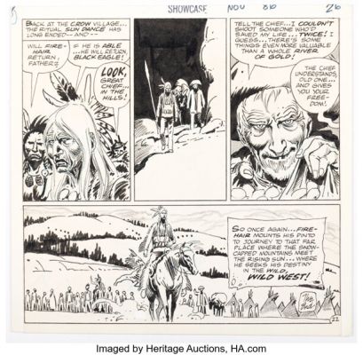 Joe Kubert Showcase #86 Story Page 22 Original Art (DC, 1969) | Heritage