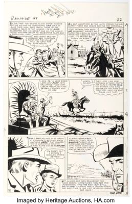Jack Keller and Paul Reinman The Rawhide Kid #41 Story Page 18 Original Art (Marvel, 1964). | Heritage