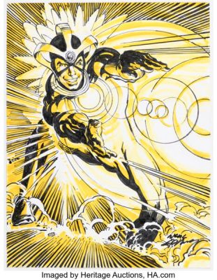 Neal Adams - Havok Illustration Original Art (undated). | Heritage