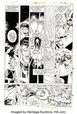 Herb Trimpe amd Mike Esposito The Defenders #73 Story Page 11 Original Art (Marvel, 1979). | Heritage
