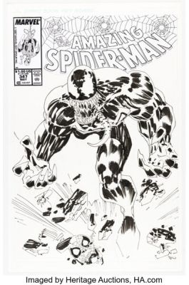 Erik Larsen - Venom Illustration Original Art (undated). | Heritage