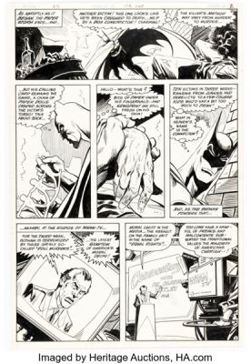 Jim Aparo The Brave and the Bold #178 Batman Story Page 2 Original Art (DC, 1981). | Heritage