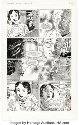 Guy Davis Sandman Mystery Theatre #13 Story Page 23 Original Art (DC/Vertigo, 1994). | Heritage