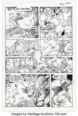Sergio Aragonés Groo the Wanderer #26 Story Page 14 Original Art (Marvel, 1987). | Heritage