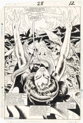 Armando Gil and Mike Mignola Ka-Zar the Savage #28 Splash Page 12 Original Art (Marvel, 1983). | Heritage