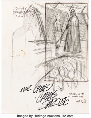 Chris Sprouse Star Wars: Splinter of the Mind’s Eye #3 Complete Issue Preliminary Original Art Group of 17 (Dark Horse, 1995). (Total: 17 Original Art) | Heritage