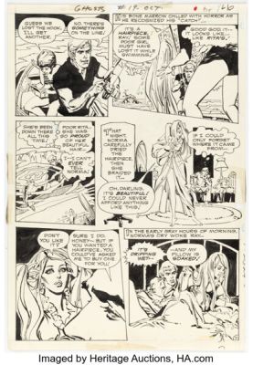 Rico Rival Ghosts #19 Story Page 3 Original Art (DC, 1973). | Heritage