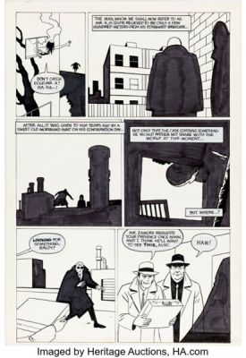 Gilbert Hernandez and Jaime Hernandez Mister X #1 Story Page 22 Original Art (Vortex, 1984). | Heritage