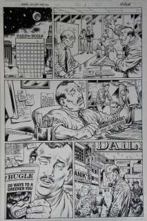 Mark Nelson - « MARVEL HOLIDAY SPECIAL 2007 » – Histoire complète 6 Planches originales