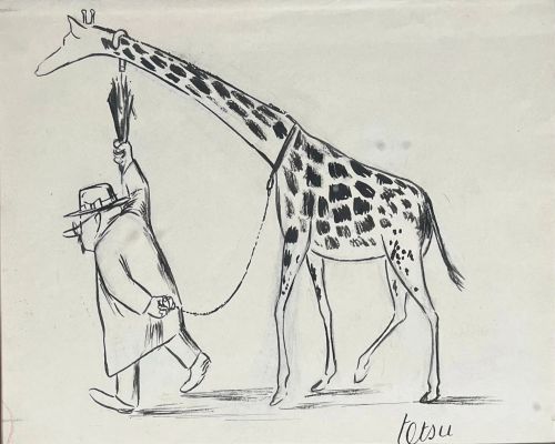 Tetsu (Roger Testu Dit, 1913-2008) | La girafe, cet animal de compagnie | misc / divers