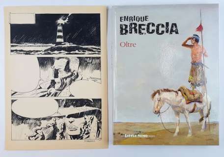 Enrique Breccia - Tavola Originale "Tormenta" + Vol. "Oltre" - Page volante - EO | Catawiki