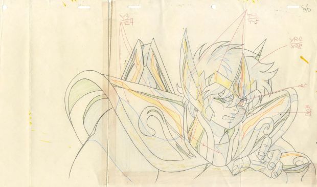 Chevaliers Du Zodiaque... | Lot 35 - Chevaliers du Zodiaque (Les) - Saint Seiya (聖闘士星矢) Masami... | Aibo Art Auction