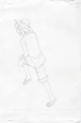 One Piece (ワンピース) Eiichirō... | One Piece (ワンピース) Eiichirō Oda (尾田 栄一郎) Monkey D. Luffy Très... | Aibo Art Auction