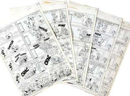 Deliège | Bobo, récit complet de 6 planches Ã  l’encre de C… | Banque Dessinée