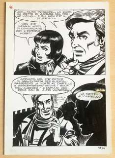 Magnus - tavola originale "Mezzanotte di morte" - Page volante - (1975) | Catawiki