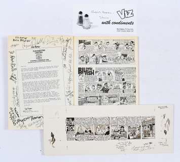Billy The Fish original artwork (2007) by Chris Donald | Comic Book Auctions ltd
