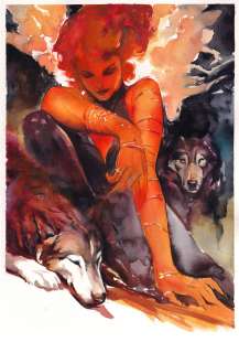 Ito - Phoenix Firehair Illustration