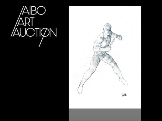 Frank Cho Daredevil Illustration... | Lot 53 - Frank Cho Daredevil Illustration à la mine de plomb... | Aibo Art Auction