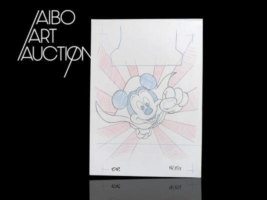 Walt Disney Productions... | Walt Disney Productions - Olivier Fiquet Mickey Parade Mickey Illustration... | Aibo Art Auction