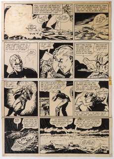 Fran Matera Dickie Dare Sunday Comic Original | misc / divers