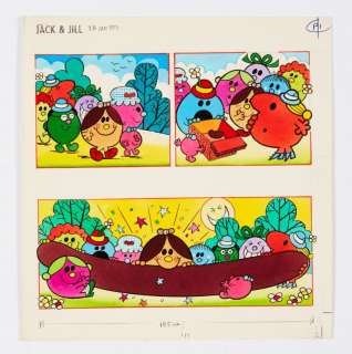 Jack & Jill Comic (19 Jan 1985) original front cover artwork of Little… | Comic Book Auctions ltd