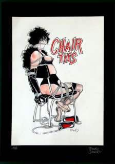 Saudelli, Franco | Original cover in colour  - Chair Ties  - (2003) | Catawiki