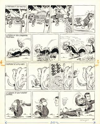 Gotlib (1934-2016) | Rubrique-à-Brac - 1er avril zoologique | Huberty Breyne