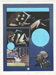 Sesar - tavola originale "Psycho" - Loose page - (1983) | Catawiki