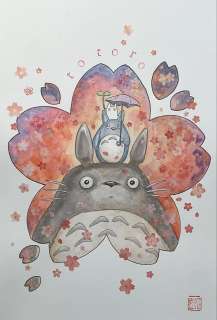 David Mack - Studio Ghibli Collection: Totoro Illustration