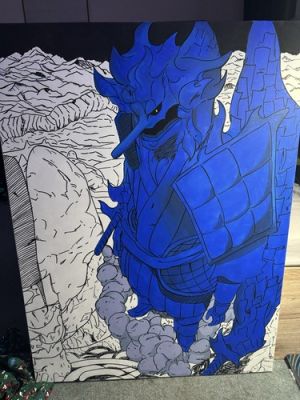 Naruto Anime Madara Susano Painting | eBay US (Buy It Now)