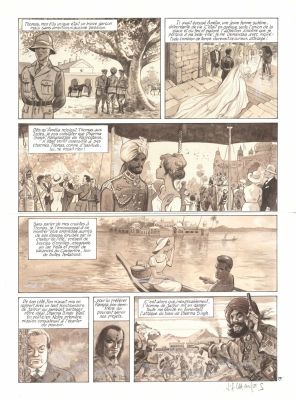 Charles Jean-François... | Lot 25 - CHARLES Jean-François (né en 1952) India Dreams - Il... | Tessier Sarrou