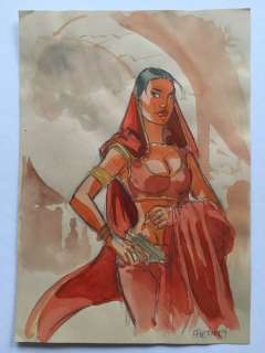 Meynet, Félix - Dessin original couleur - Les Eternels | Catawiki