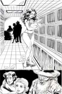 Rob Durham | Bunny Ranch, Pg 23, 2/3 splash | High Quality Comics