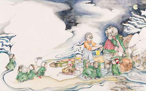 JANE BRESKIN ZALBEN (1950-) "It was kind of you to come! And you are very nice!" | Swann Galleries
