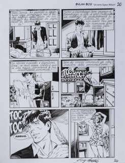 SERGIO GERASI, DYLAN DOG N. 307 - UN CERTO SIGNOR WILSON, PAGE 24 | Art-Rite