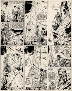 Giraud | Blueberry - La piste des Navajos Encre de Chine pour la planche | Millon