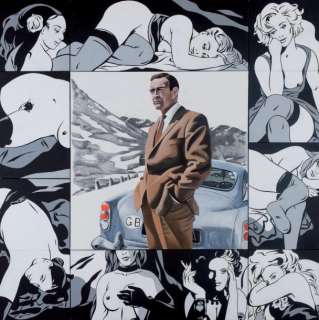 Catherine Lopes-Curval & Alex Varenne | Spy 2 - Techniques mixtes sur toile | Millon