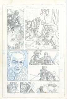Doug Wheatley | Star Wars Episode 3, p. 1; 9-by-12 inches | Hero Initiative