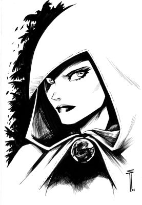 Serg Acuna | Raven Illustration | Kirby’s Comic Art