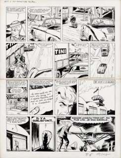 Tibet | Ric Hochet Planche originale publiée dans l’album Défi... | Vermot et Associés