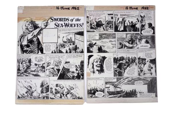 Original artwork for Karl the Viking by Don Lawrence | misc / divers