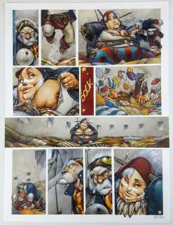 Massimiliano Frezzato - Tav. Origin. n.28 "I Custodi Del Maser: L’Isola dei Nani" - Loose page | Catawiki