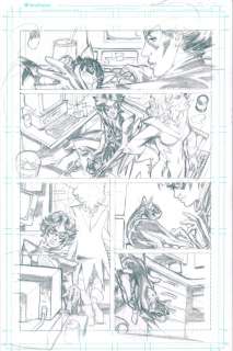 Rick Leonardi | Astro City #44 Page 1 (Pencil) | Rick Leonardi