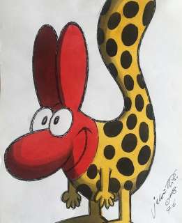 Jacovitti - illustrazione originale - Loose page | Catawiki