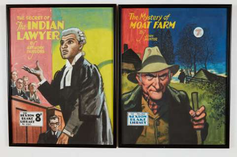 Sexton Blake/The Mystery of Moat Farm (1946) and the Secret of the… | Comic Book Auctions ltd