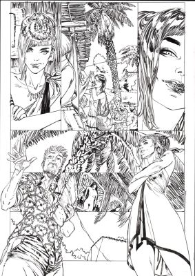 Guillem March | OFIUSA #1 Page 3 | Kirby’s Comic Art