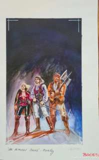 LUIS ROYO - ”TO DEMONS BOUND” BOCETO ORIGINAL FIRMADO