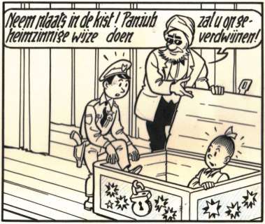 Suske en Wiske - De zingende zwammen / Les Champignons chanteurs - Originele pagina - (p.39) - met luxe groot formaat hc - (1960/2020) | Catawiki